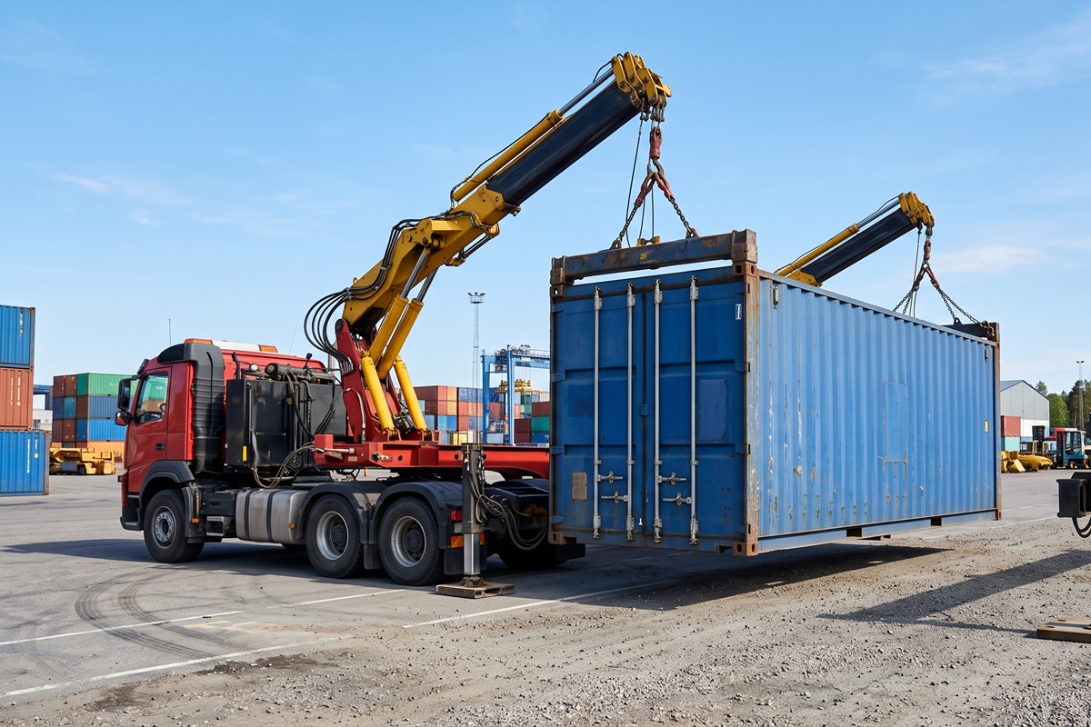 Advantages Of Side Lifter Container Transport For Ground-Level Offloading